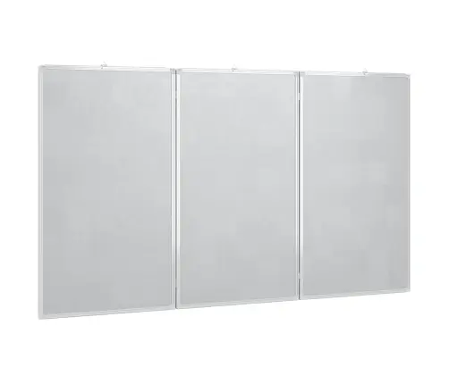 Magnetinė Balta Lenta, 180X80X1,7cm Aliuminis, Sulankstoma