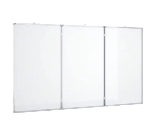 Magnētiska Tāfele, Salokāma, 180X100X1,7 Cm, Alumīnijs Vidaxl