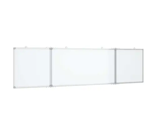 Magnetinė Balta Lenta, 160X40X1,7cm Aliuminis, Sulankstoma