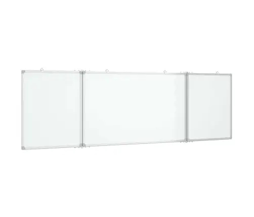 Magnetinė Balta Lenta, 160X60X1,7cm Aliuminis, Sulankstoma