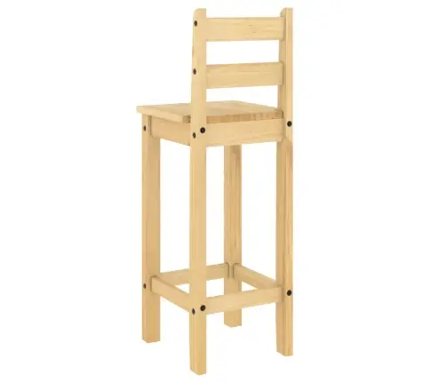 3-Daļīgs Bāra Mēbeļu Komplekts, Priedes Masīvkoks Vidaxl