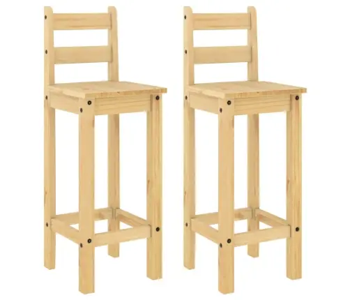 Baaritoolid 2 Tk, Männipuit