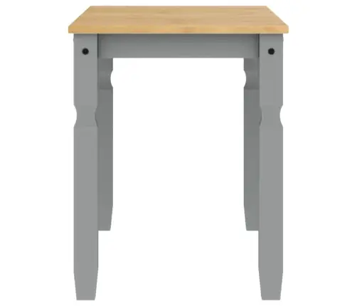 Valgomojo Stalas Corona, Pilkas, 112X60X75cm Pušies Masyvas