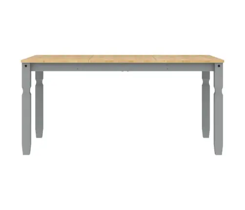 Tualetes Galdiņš Corona, Pelēks, 160X80X75Cm, Priedes Masīvkoks Vidaxl