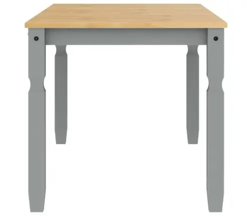 Tualetes Galdiņš Corona, Pelēks, 160X80X75Cm, Priedes Masīvkoks Vidaxl