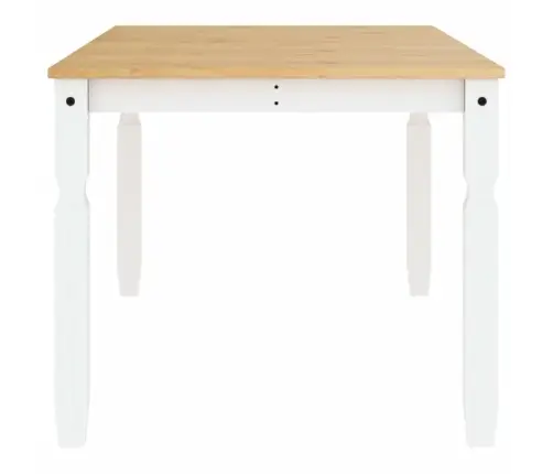 Tualetes Galdiņš Corona, Balts, 180X90X75 Cm, Priedes Masīvkoks Vidaxl