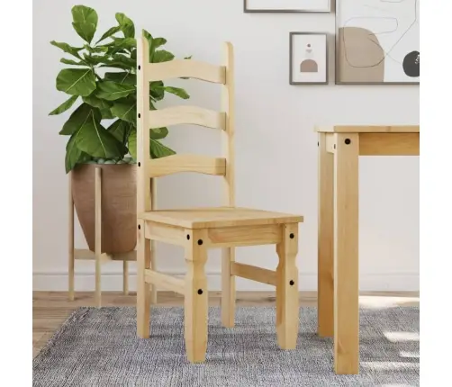 Krēsli Corona, 2 Gab., 42X47X107 Cm, Priedes Masīvkoks Vidaxl