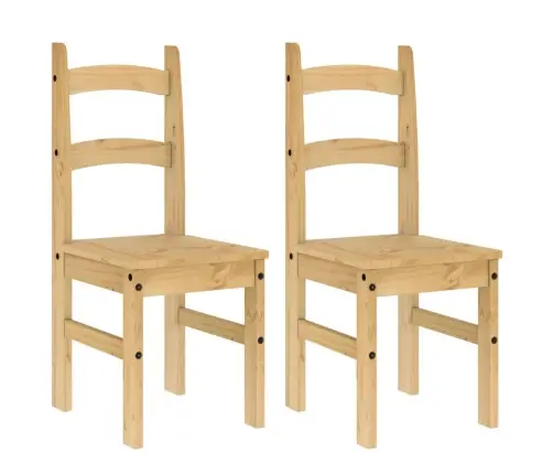 Dārza Krēsli, 2 Gab., 40X46X99 Cm, Priedes Masīvkoks Vidaxl