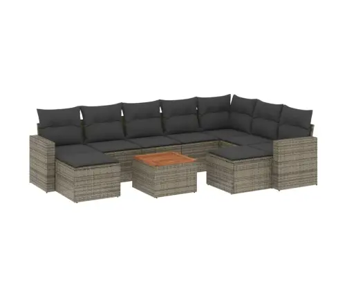 10-Osaline Aiadiivani Komplekt Patjadega, Hall, Polürotang