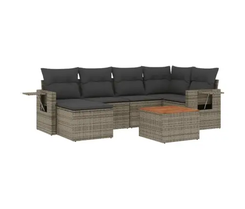 7-Osaline Aiadiivani Komplekt Patjadega, Hall, Polürotang