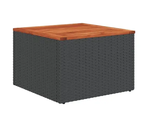 9-Osaline Aiadiivani Komplekt Patjadega, Must, Polürotang