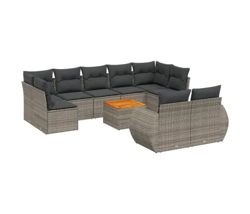 10-Osaline Aiadiivani Komplekt Patjadega, Hall, Polürotang