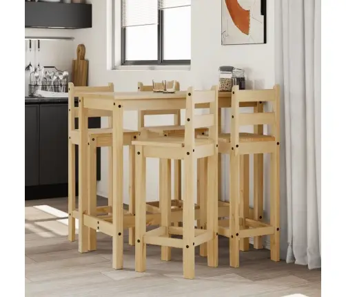 5-Osaline Baarikomplekt, Männipuit