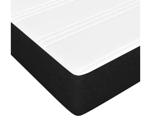 Kabatu Atsperu Matracis, Melns, 120X190X20 Cm, Audums Vidaxl