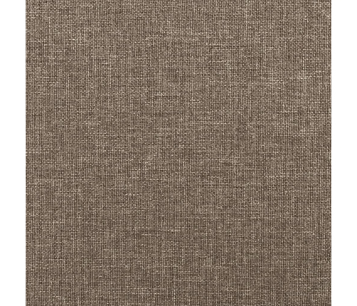 Kabatu Atsperu Matracis, Pelēkbrūns, 120X190X20 Cm, Audums Vidaxl