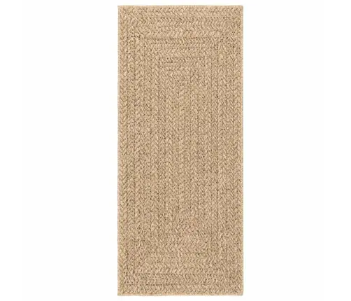 Paklājs Zizur, 80X200 Cm, Džutas Stils, Lietojams Telpās Un Ārā Vidaxl