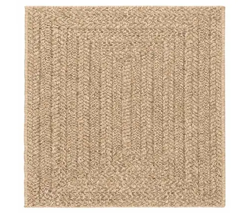 Paklājs Zizur, 120X120Cm, Džutas Stils, Lietojams Telpās Un Ārā Vidaxl