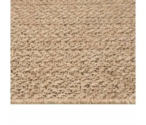 Paklājs Zizur, 120X120Cm, Džutas Stils, Lietojams Telpās Un Ārā Vidaxl