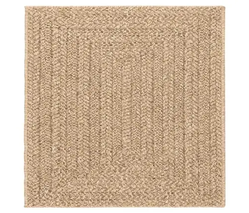 Paklājs Zizur, 240X240Cm Džutas Izskats Lietojams Telpās Un Ārā Vidaxl