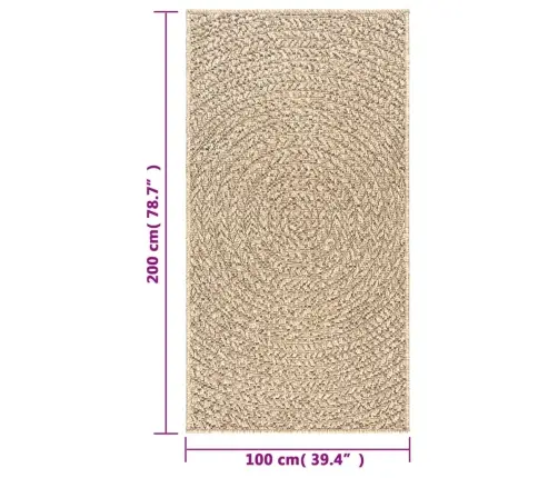 Vaip, Zizur 100X200 cm Džuudi Välimus, Tuppa Või Õue