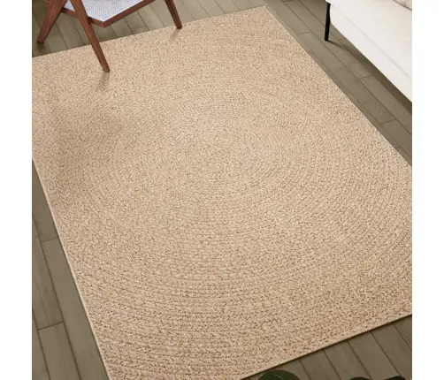 Kilimas Zizur, 200X200cm Džiuto Imitacija, Vidaus Ir Lauko Kilimas Zizur, 200X200cm Džiuto Imitacija, Vidaus Ir Lauko