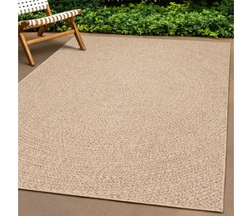 Kilimas Zizur, 200X200cm Džiuto Imitacija, Vidaus Ir Lauko Kilimas Zizur, 200X200cm Džiuto Imitacija, Vidaus Ir Lauko
