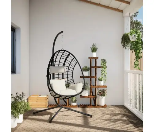 Rippuv Munatool Koos Alusega, Beež Polürotang Ja Teras