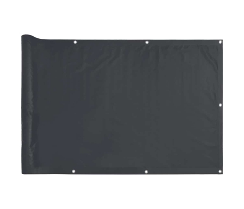 Rõdu Privaatsuskate, Antratsiithall, 400X75 cm Pvc
