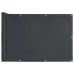 Rõdu Privaatsuskate, Antratsiithall, 400X75 cm Pvc