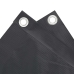 Rõdu Privaatsuskate, Antratsiithall, 400X75 cm Pvc