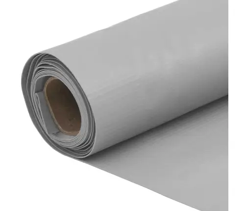 Balkona Aizslietnis, Pvc, 500X75 Cm, Pelēks Vidaxl