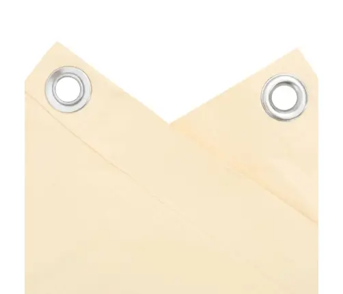 Rõdu Privaatsuskate, Kreemjas, 400X75 cm Pvc