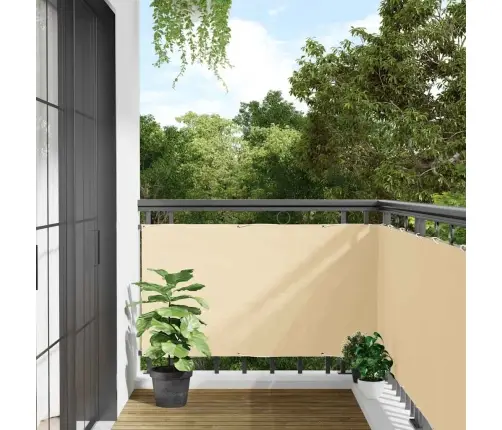 Rõdu Privaatsuskate, Kreemjas, 800X75 cm Pvc