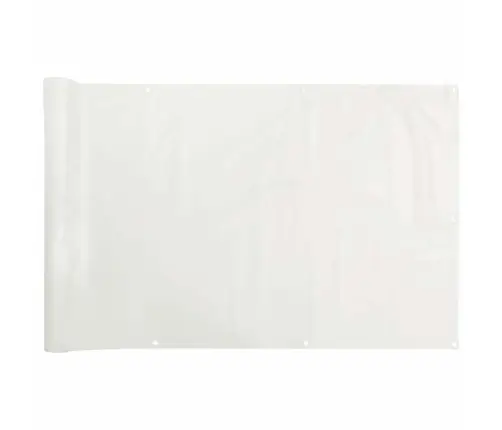 Privatumo Suteikianti Balkono Pertvara, Balta, 500X75cm Pvc