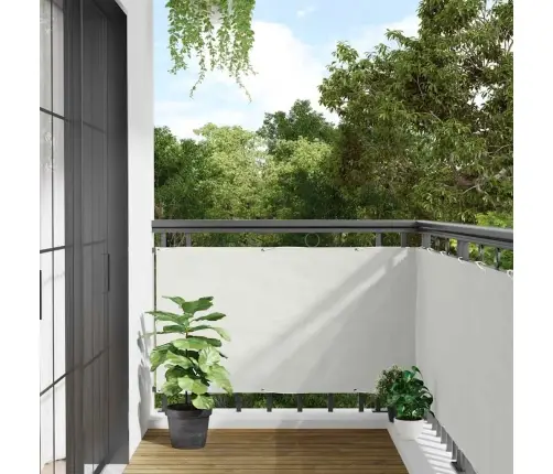 Privatumo Suteikianti Balkono Pertvara, Balta, 500X75cm Pvc