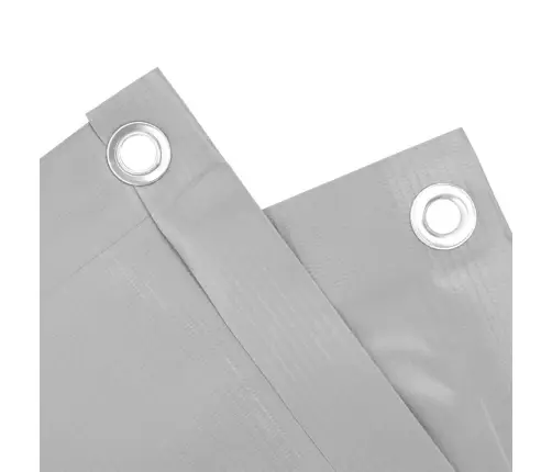 Privatumo Suteikianti Balkono Pertvara, Pilka, 400X90cm Pvc