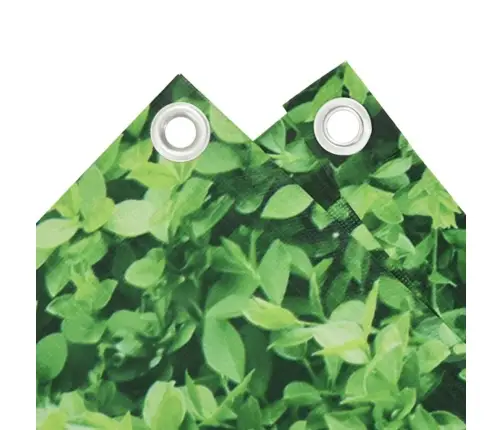 Privatumo Suteikianti Balkono Pertvara, Žalia, 500X90cm Pvc