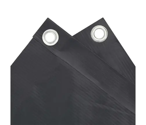 Balkona Aizslietnis, Pvc, 500X120 Cm, Antracītpelēks Vidaxl