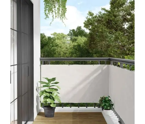 Privatumo Suteikianti Balkono Pertvara, Balta, 600X120cm Pvc