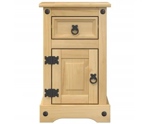 Naktinė Spintelė Corona, 35X32,5X58cm Pušies Medienos Masyvas