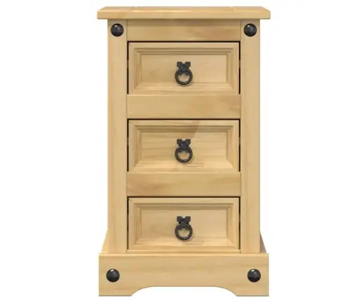 Naktinė Spintelė Corona, 35X32,5X58cm Pušies Medienos Masyvas