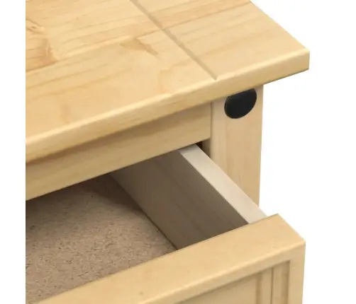 Naktsskapītis Corona, 53X39X84 Cm, Priedes Masīvkoks Vidaxl