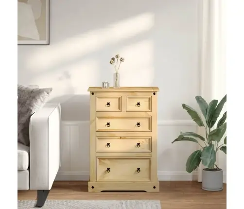 Kummut "Corona" 80X43X114 cm Männipuit