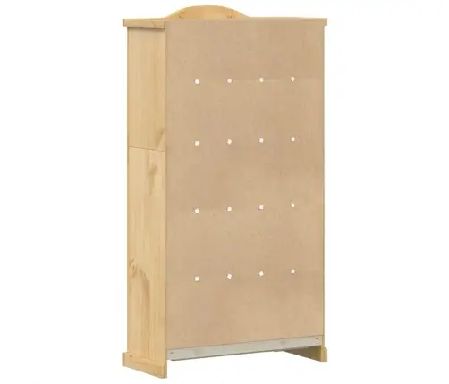 Klaasustega Vitriinkapp "Corona" 99 X 43 X 187 cm Männipuit