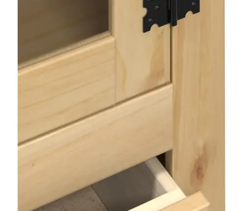 Klaasustega Vitriinkapp "Corona" 99 X 43 X 187 cm Männipuit