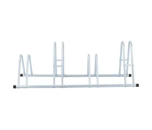 Velosipēdu Statīvs, 4 Velosipēdiem, Cinkots Tērauds Vidaxl