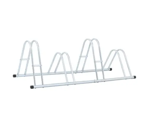 Velosipēdu Statīvs, 4 Velosipēdiem, Cinkots Tērauds Vidaxl