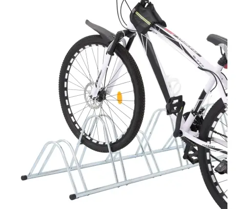 Jalgrattahoidja 6 Jalgrattale, Eraldiseisev, Tsingitud Teras