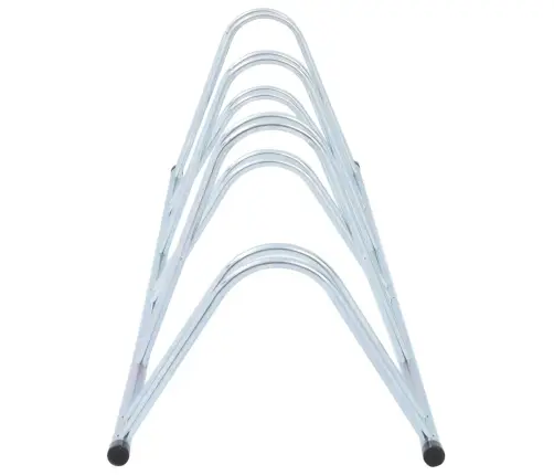 Jalgrattahoidja 6 Jalgrattale, Eraldiseisev, Tsingitud Teras