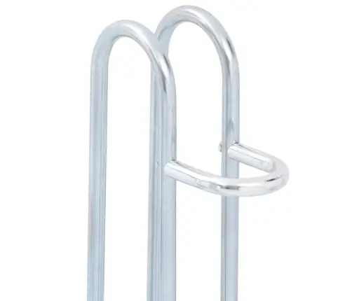 Velosipēdu Statīvs, 3 Velosipēdiem, Cinkots Tērauds Vidaxl